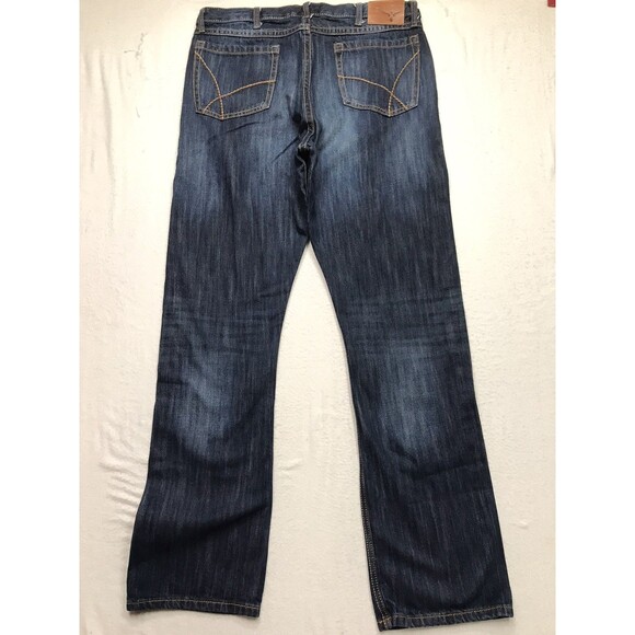 WRANGLER 20X no.42 Jeans Men 36x36 Vintage Boot Cut Western Cowboy Rodeo Dark - Picture 2 of 16
